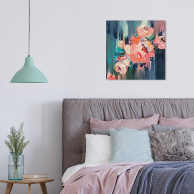 " Abstract Show Me Love Textures " Painting Print
