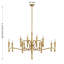 Lustre 12 lumières en laiton Riviera-1710810098-1710810103