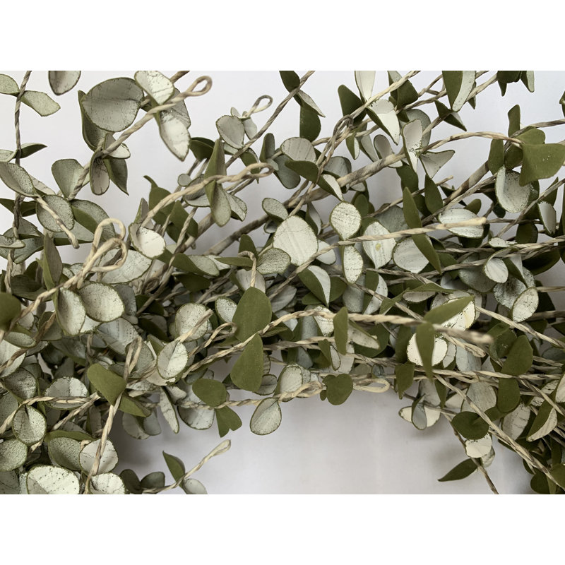 24" Spring Eucalyptus Front Door Wreath