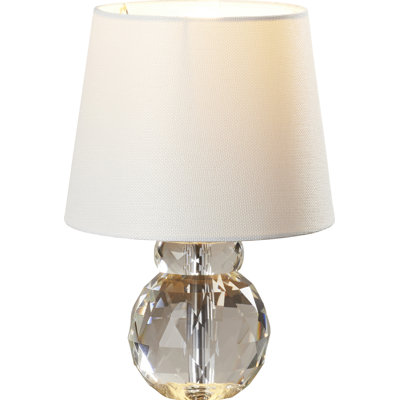Lampe de table transparente 13 po Detweiler