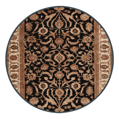 Machine Washable Persian Brown Area Rug