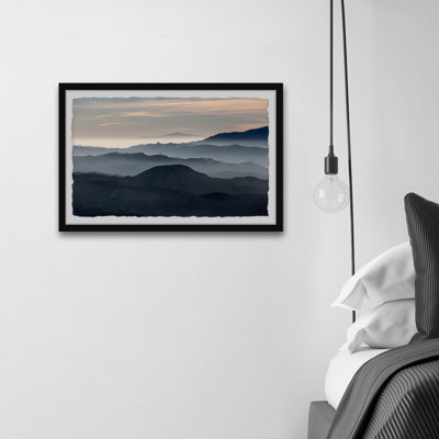 Dawn In The Mist - Single Picture Frame Print