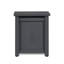 ORTUN 18" Square Metal Propane Tank Cover and Side Table by Real Flame