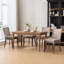 Oxford Plush Comfort Upholstered Dining Chairs-1900763872-1900763879