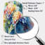 Art mural asymétrique en métal Creswell - Hydrangea Cylinder Shape-110483407