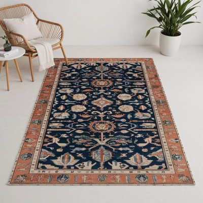 Tapis turc intérieur et extérieur brun