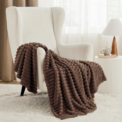 Bedsure Flannel Fleece Blanket for Girls, 300 GSM Soft and Cozy Blanket for Dorm & Home Decor, All-Season Gift
