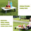 Tutbury Rectangular Outdoor Camping Table - 40.5 cm W 28.5 cm D
