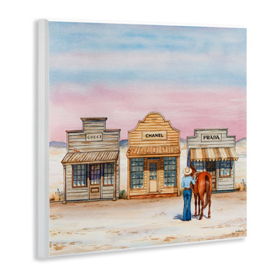  Art mural "Cowgirl" par Amanda Greenwood