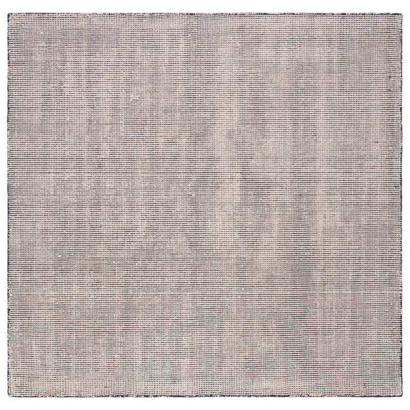 Elliza Hand Loomed Performance Striped Rug, Square 6'
