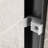 72" H 54" W Double Sliding Shower Door, 1/4" (6mm) Clear Tempered Glass With -proof Film, Matte Black Aluminum Frame, Waterproof Design, Reversible Installation For Modern Bathroom High Wide Door-118789158