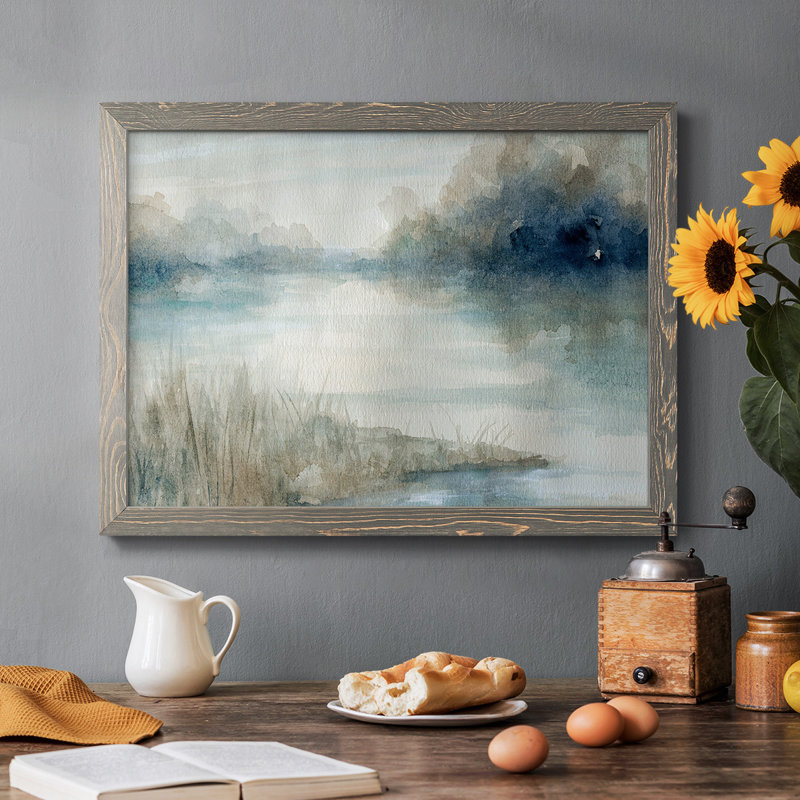 Still Still Waters, Gris, H 22 po x l 32 po x P 1,5 po