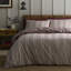 Micro Check Cotton Striped Duvet Cover Set-134515790