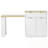 Kitchen Island with Power Outlet, Double-Side Storage and 2 Drawers-1071583744