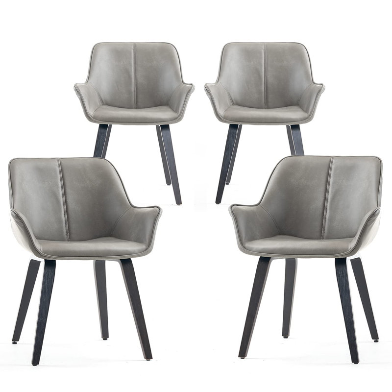 Fauteuil Abubakkar, Chêne noir, Ashen