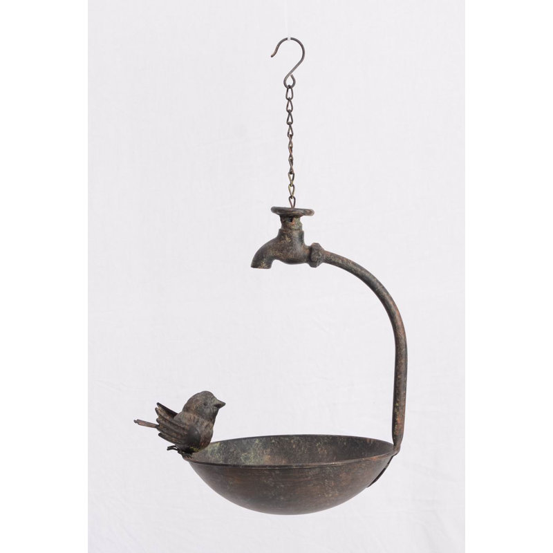 Rustic Faucet Hanging Bird Feeder