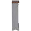 Wine Rack Solid Mahogany Wood 55x23x85 cm