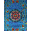 Wisnia Oriental Area Rug in Blue