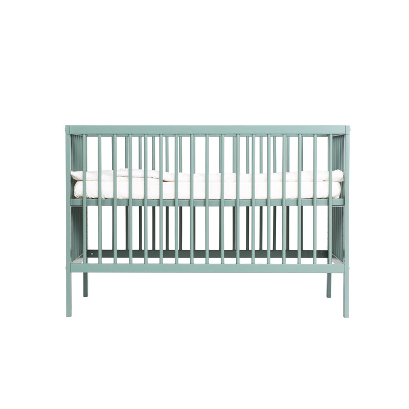 Mini Cot Bed, Stone Teal