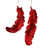 rouge chaud est en rupture de stock