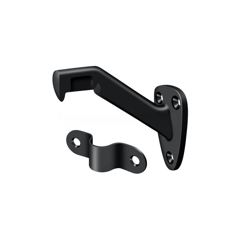3.26" Projection Hand Rail Brackets, Black