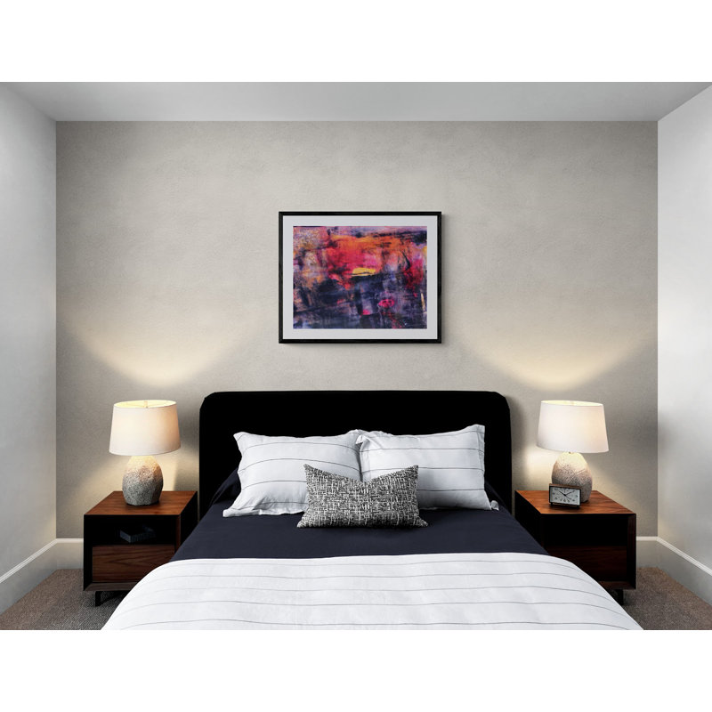 7.2.2004 Print by Simona Gocan, 30" H x 24" W, Black Framed Paper
