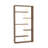 Furnish Home Store Wood Frame Etagere Open Back 6 Shelves Bookcase Industrial Bookshelf For Office And Living Rooms Modern Bookcases Large Bookshelf Organizer (Bookshelf)-265016528