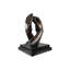 Bronze Clasped Hands Table Top Sculpture