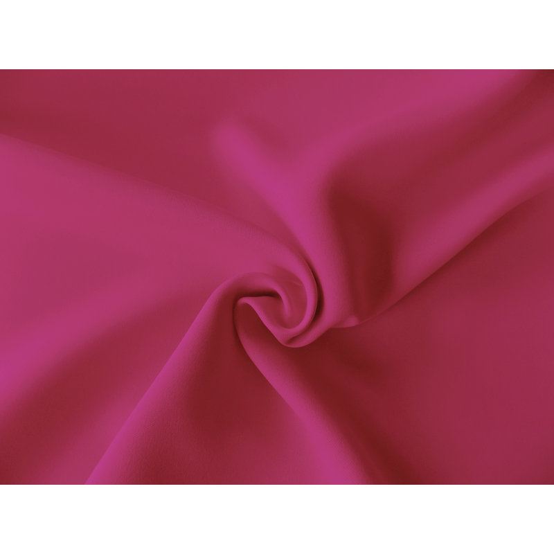 Polyester Blackout Tab Top Curtain Panel, 142cm Width x 345cm Drop, Dark pink
