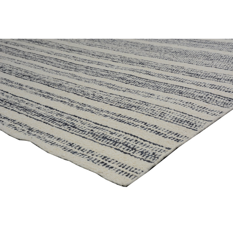 Nomad Wool Striped Area Rug, Rectangle 9' x 12'