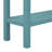 Rustic Entryway Console Table, 60" Long Sofa Table With Two Different Size Drawers And Bottom Shelf For Storage (Turquoise Green)-1912093950