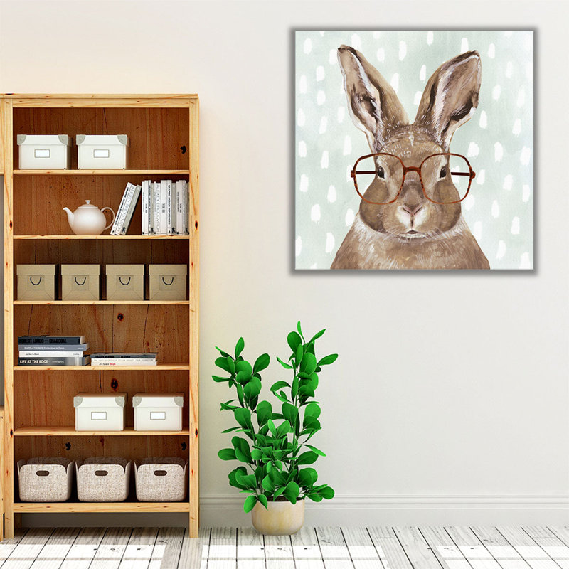 «Four-Eyed Forester III», reproduction d'art sur toile, H 24 po x l 24 po