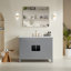 Ensemble de meuble-lavabo autoportant 48 po avec 2 poignées entièrement assemblé