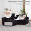 Chaises d'appoint modernes et modulaires, ressorts en mousse chenille, salon hexagonal pour la maison