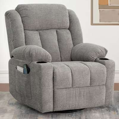 Fauteuil inclinable et pivotant avec massage et chaleur Latitude Run®