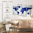 Aliaz World Map In Blue-108854969