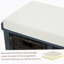 Banc de rangement avec panier en rotin classique amovible, banc d'entrée avec coussin amovible-118716576