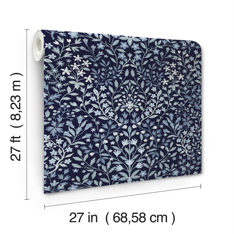 Papier peint Garden Terrace, Bleu