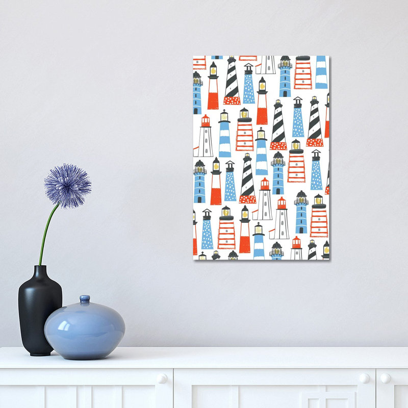 Beach Fun IV by Arrolynn Weiderhold - Wrapped Canvas Print