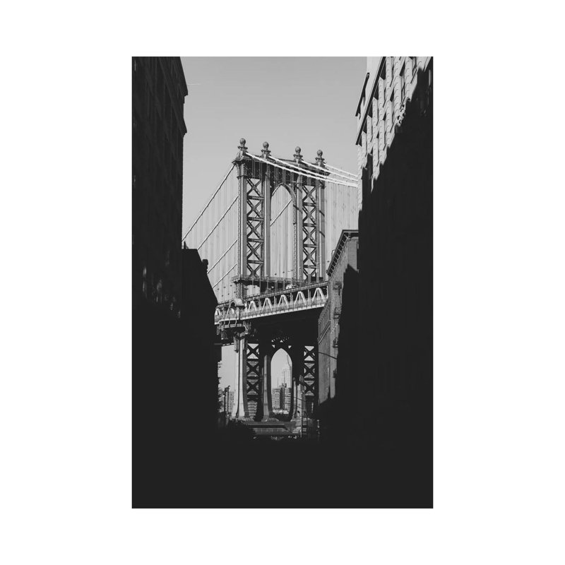 Brooklyn Bridge, NYC by Luke Anthony Gramme - Wrapped Canvas Print, 20.32 cm H x 30.48 cm W