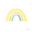 «Pastel Rainbow II» par Ann Kelle, reproduction d'art sur toile tendue-313258360-313258362-331691479