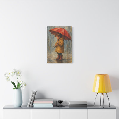 Aaroon Single Picture Frame Print on Canvas