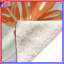 Couvertures de feuilles tropicales orange-130504578