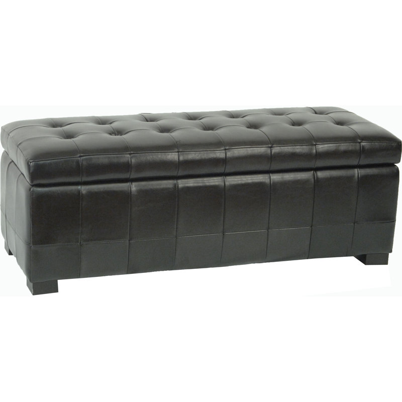 Banc de rangement Kenlea, Noir