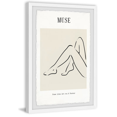«Muse», reproduction encadrée
