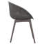 2 chaises longues d'intérieur / d'extérieur en plastique PP gris chaud toutes saisons, légères pour la terrasse, la plage, le salon, le matériau, l'installation facile, le plancher, le tissage en filet, le support ergonomique et le portable-723409643