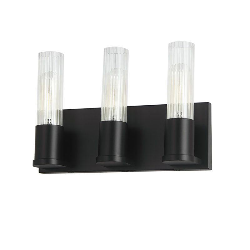 Leanan 3 - Light Dimmable Vanity Light, Matte Black