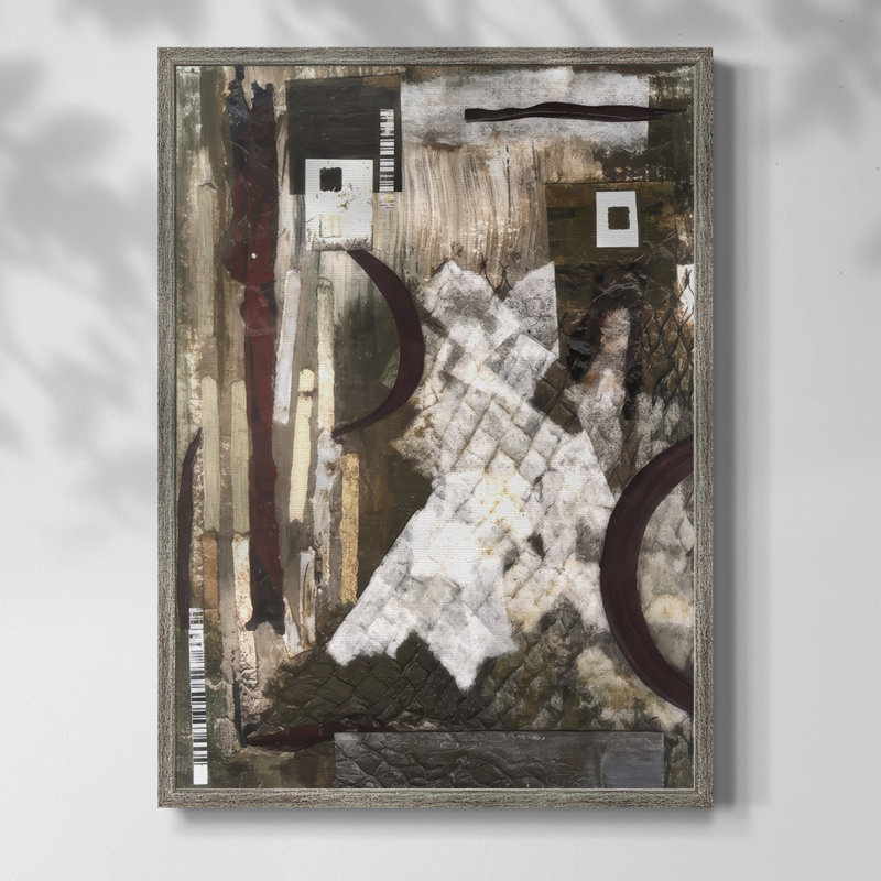 Time to Part Ways II, reproduction encadrée - bois massif, H 15 po x l 12 po