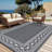 Geometry Large Plastic Rug for Camping, Porch, RV, Reversible, Waterproof-1515219520-1515219551