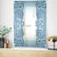 Miroir mural Mid-Century bleu clair - Regardez-moi-40097235